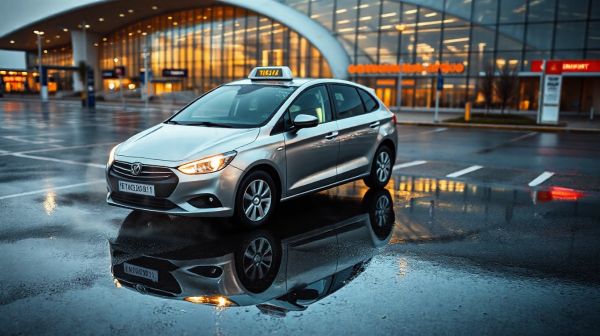 Réservez votre taxi au départ de l'aéroport de Lyon